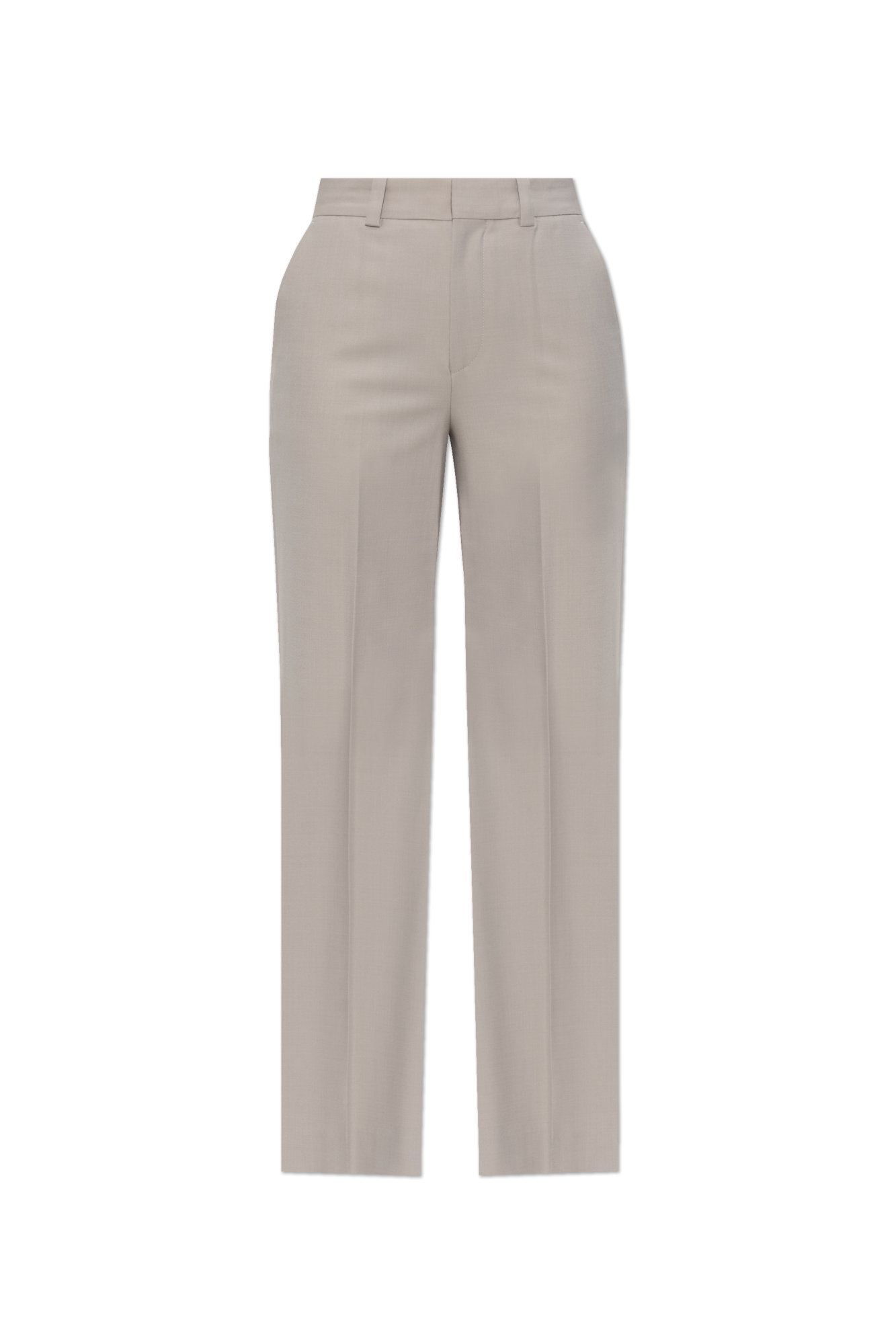 Grey Creased trousers Victoria Beckham - Vitkac Italy